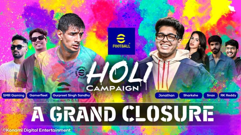 Celebrating Holi, eFootball™ Tournament Champion Crowned as Grand Finale Delivers Thrilling Competition