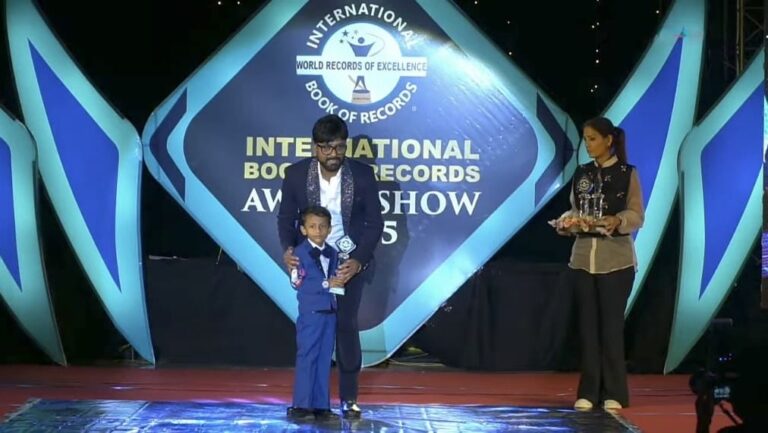 5-Year-old Kavyansh Gupta, Grade K2 of Orchids The International School achieves the prestigious ‘International Book of Records’ in Super Talented Kids category