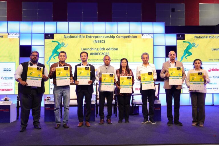 The National Bio Entrepreneurship Competition Unveiled at Startup MahaKumbh: A Platform to Shape India’s Biotech Future