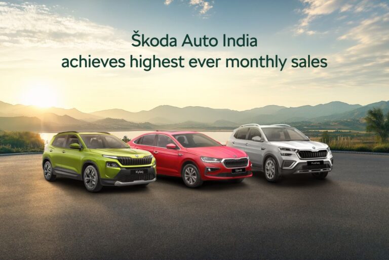 Škoda Auto marks its silver jubilee in India with highest ever monthly sales