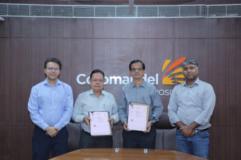 Coromandel Chemicals Enters Joint Venture with Sakarni Plaster for Phospho Gypsum-Based Green Building Materials