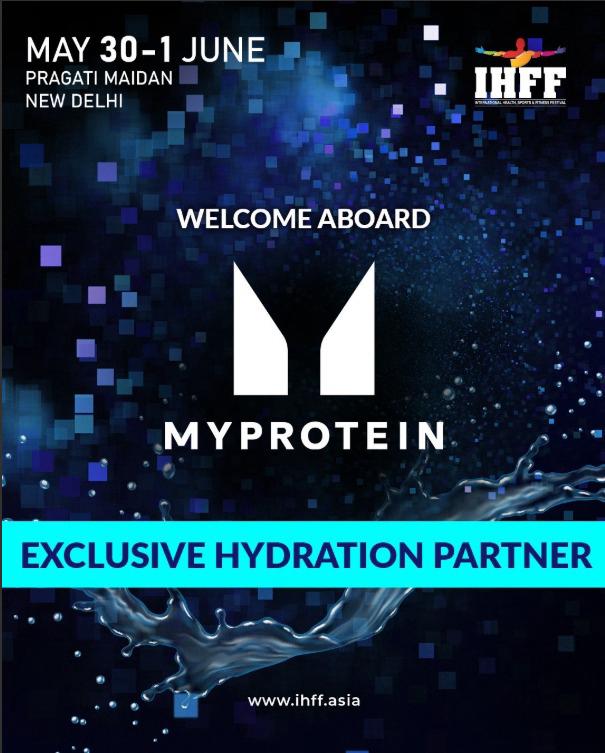 Myprotein Named Exclusive Hydration Partner for International Health, Sports & Fitness Festival