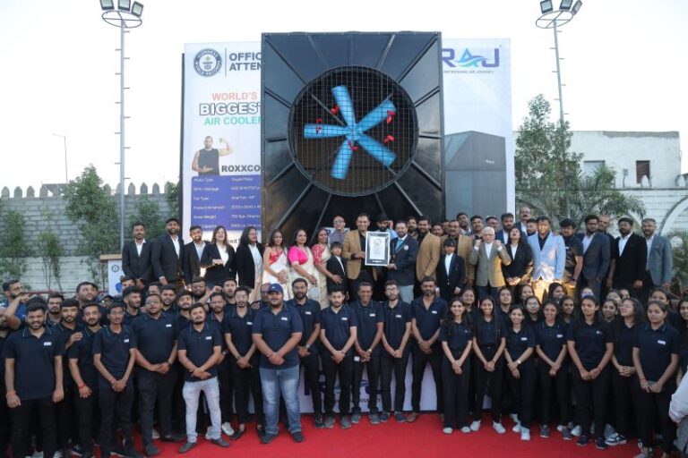 The Great Khali backed brand, Raj Cooling Introduces the World’s Largest Air Cooler under the ‘Make in India’ Initiative