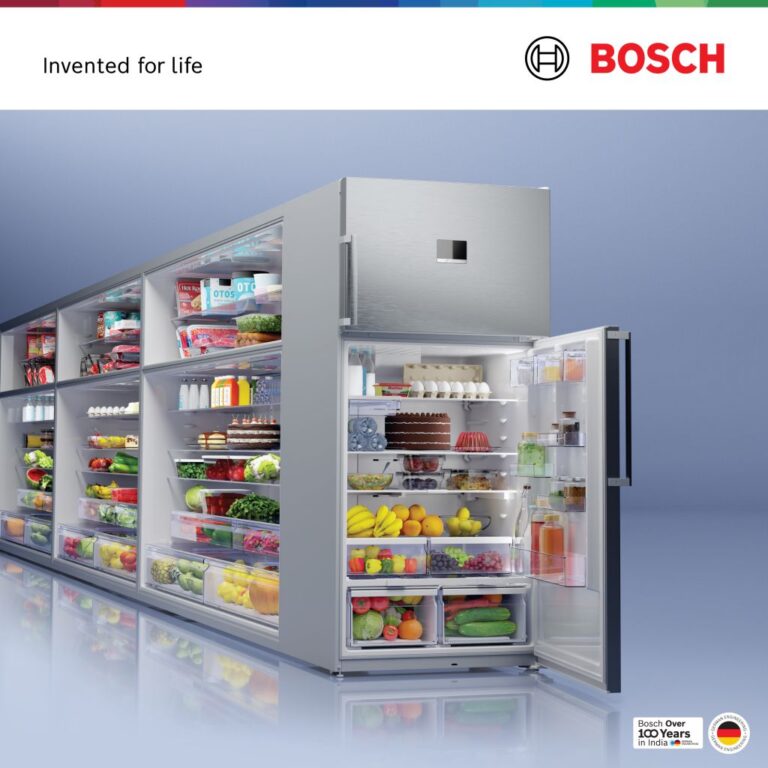 BSH elevates its premium refrigerator lineup with the launch of India’s largest-capacity top freezer