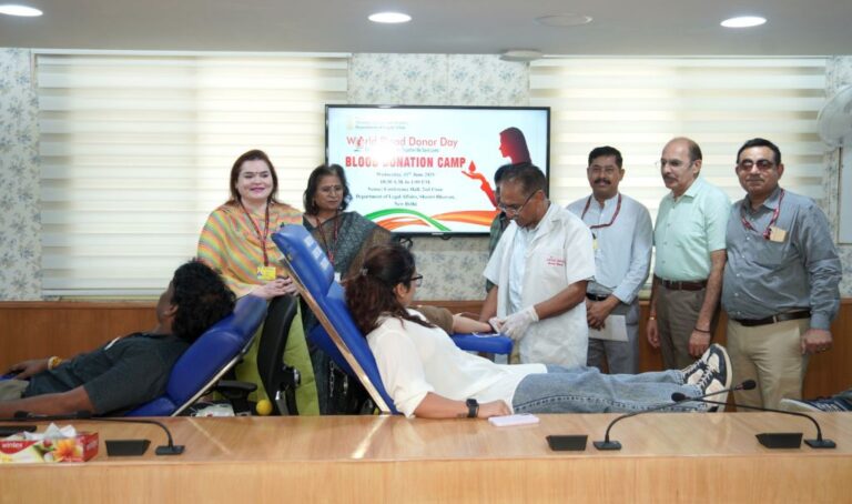 Legal Affairs Department Steps Forward with Blood Donation Drive Ahead of World Blood Donor Day
